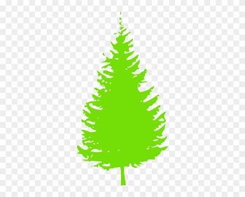 Pine Tree Clipart Short Tree - Pine Tree Silhouette Vector