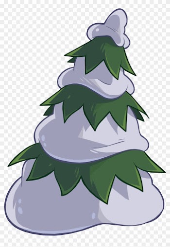 Pine Tree - Club Penguin Tree