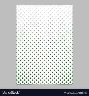 Pine tree pattern page backgeround design vector image
