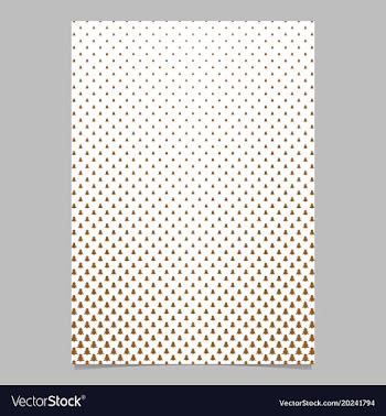 Pine tree pattern page backgeround design vector image