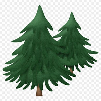 Pine Trees - Clip Art Christmas Pine Tree
