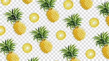 Pineapple cake Pineapple bun Fruit, Hand-painted background pineapple transparent background PNG clipart
