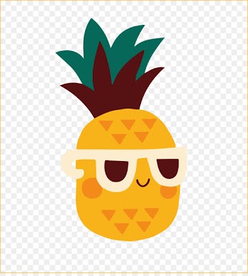 Pineapple Cuteness Wallpaper - pineapple 
