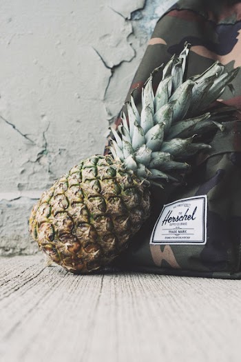 Pineapple Fruit Near Herchel Bag