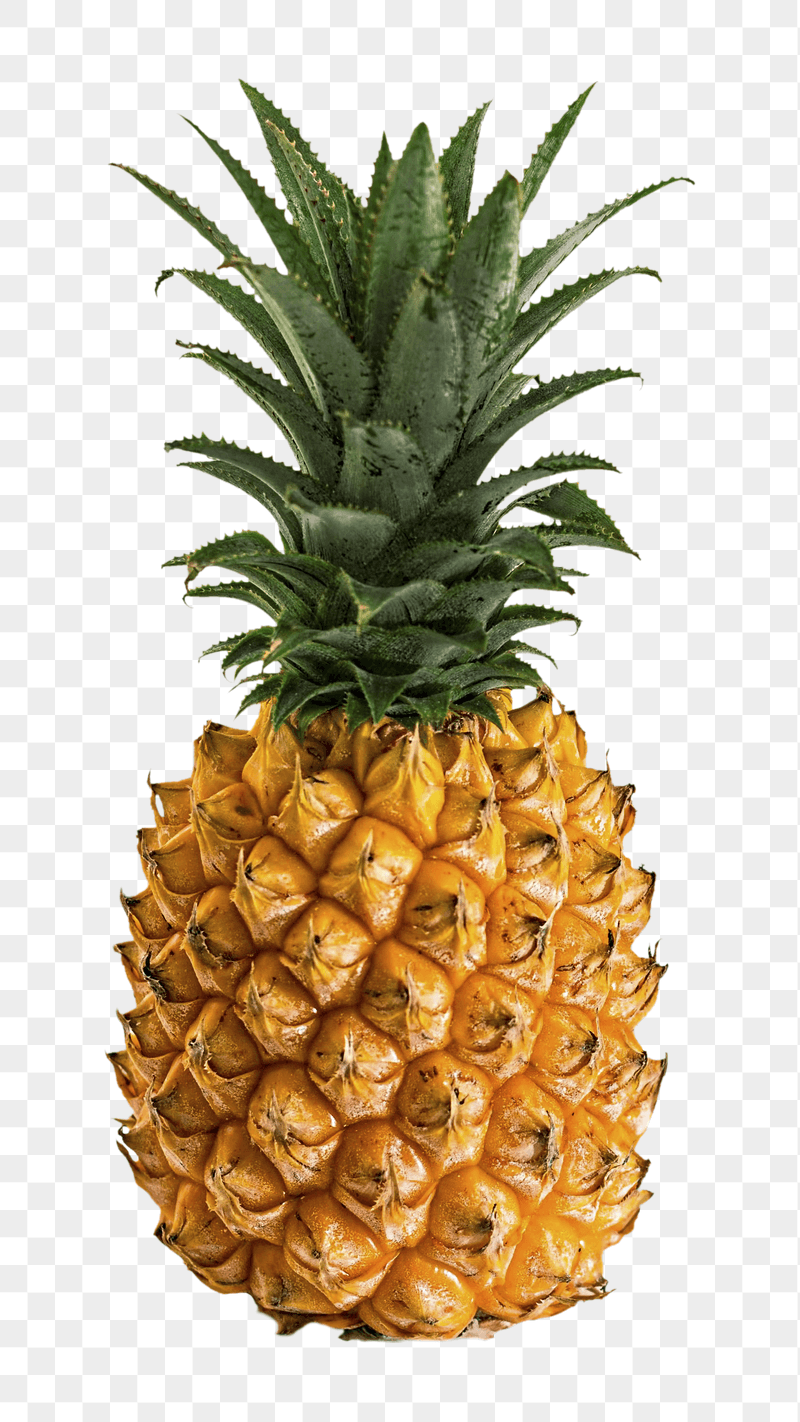 Pineapple fruit png sticker, transparent | Free PNG - rawpixel