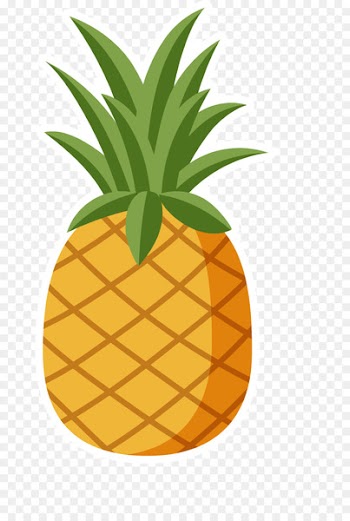 Pineapple Hawaiian pizza Clip art - Hand painted yellow pineapple 
