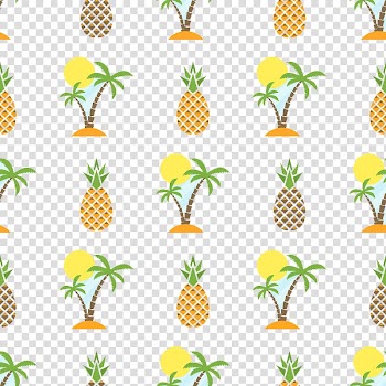 Pineapple Paper Pattern, Pineapple tree transparent background PNG clipart