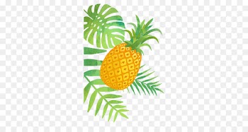 Pineapple Party Convite Greater flamingo - pineapple 