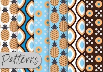 Pineapple Pattern Set
