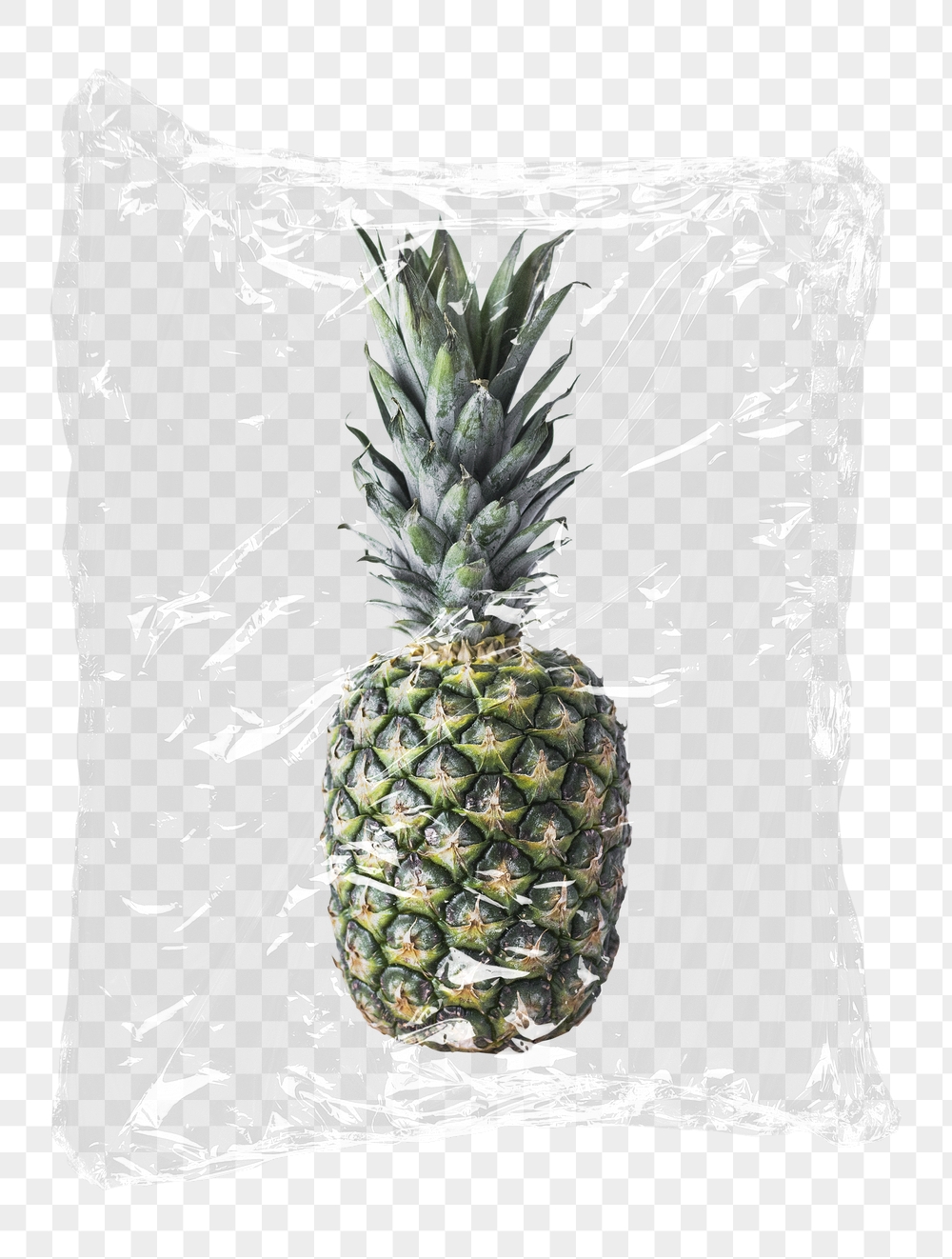 Pineapple png plastic packaging sticker, | Free PNG - rawpixel