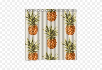 Pineapple Shower Curtain 72" - Pineapple A4 Casebound Ruled Notebook 100 Leaf