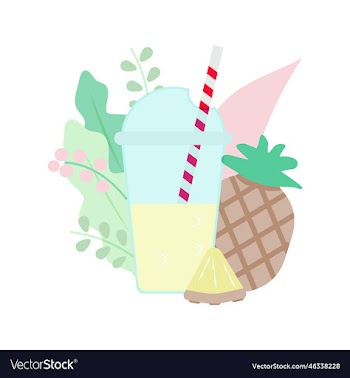 pineapple smoothie icon