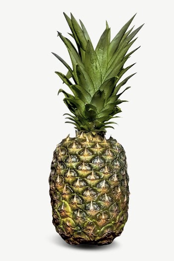 Pineapple tropical fruit collage element | Free PSD - rawpixel