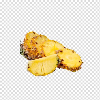 Pineapple Tropical fruit Food, Cut pineapple transparent background PNG clipart