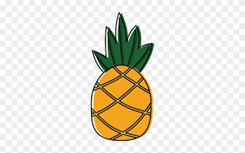 Pineapple Tropical Fruit Icon - Food