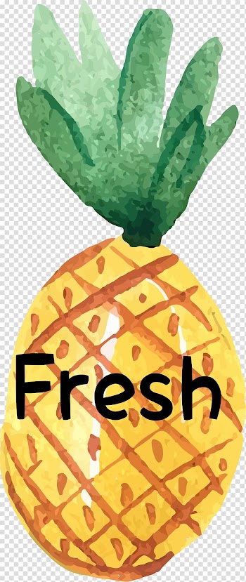 Pineapple Watercolor painting, Watercolor pineapple transparent background PNG clipart