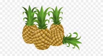 Pineapples Tropical Fruits Foods Edible Ye - 5'x7'area Rug