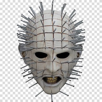 Pinhead Michael Myers Hellraiser Mask Film, mask transparent background PNG clipart