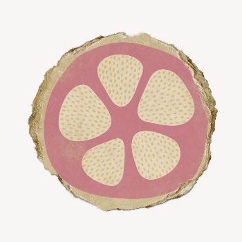 Pink abstract circle shape collage | Free PSD - rawpixel