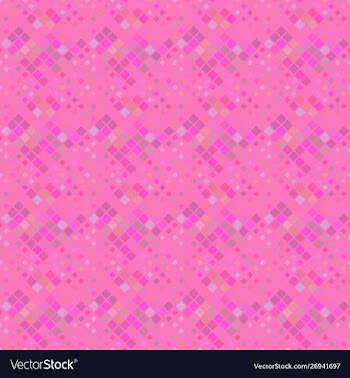 Pink abstract diagonal square pattern background vector image