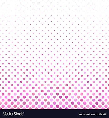 Pink abstract geometric circle pattern background vector image