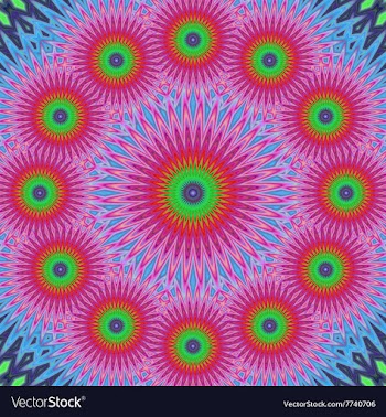Pink abstract geometric design background vector image