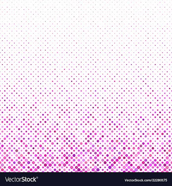 Pink abstract geometrical dot pattern background vector image