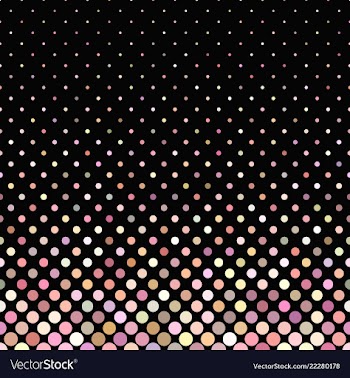 Pink abstract geometrical dot pattern background vector image