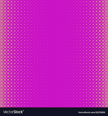 Pink abstract halftone dot pattern background vector image