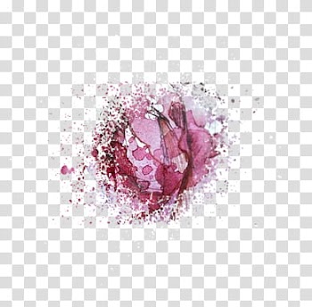 , pink abstract illustration transparent background PNG clipart