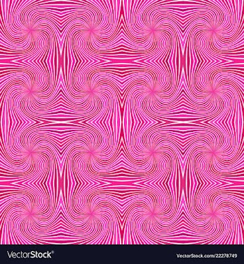 Pink abstract psychedelic seamless striped spiral vector image