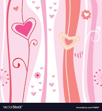 Pink abstract romantic background vector image