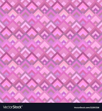 Pink abstract seamless diagonal square pattern vector image