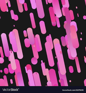 Pink abstract seamless modern gradient rounded vector image