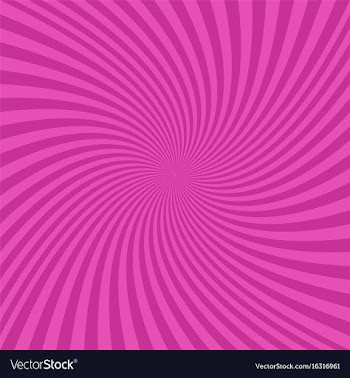 Pink abstract spiral design background vector image