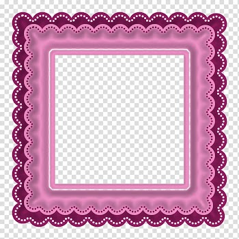 Pink Adobe Illustrator, Pink Frame transparent background PNG clipart