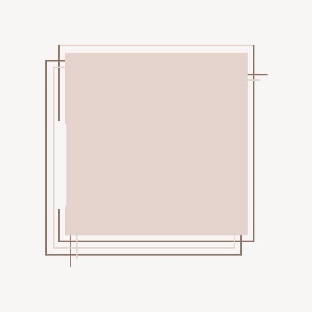 Pink aesthetic frame, geometric design | Free Vector - rawpixel