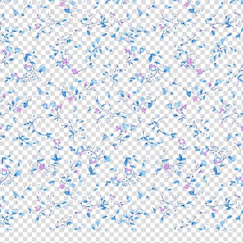 Pink and blue flowers illustration, Blue Flower, Blue floral background transparent background PNG clipart