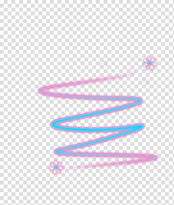 Pink and blue spiral illustration, Neon lighting Scape Neon lighting, luz transparent background PNG clipart