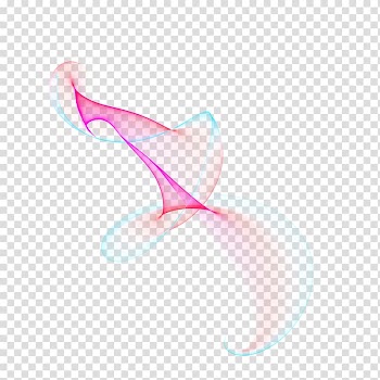 Pink and blue wave , Light Glare , Cool light transparent background PNG clipart