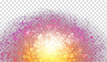 Pink and gold , Glitter Close-up Petal Computer , Colorful clouds of interstellar clouds transparent background PNG clipart