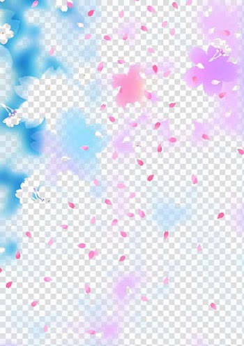 Pink and gray abstract , Petal, Petals falling transparent background PNG clipart