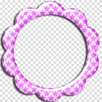 Pink and gray frame illustration transparent background PNG clipart