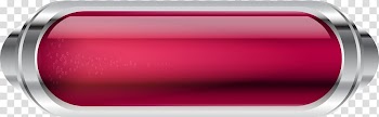 Pink and gray metal container , Red Push-button, Hand painted red button transparent background PNG clipart
