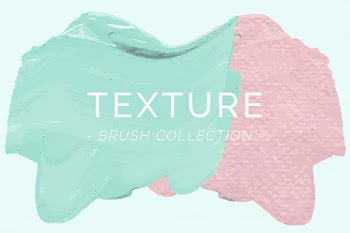 Pink and mint paint | Free stock vector - 680942