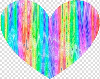 , pink and multicolored heart graphic transparent background PNG clipart