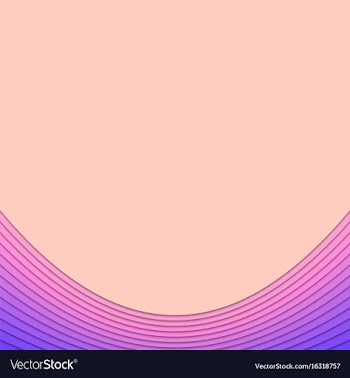 Pink and purple background from curved stripe vector image