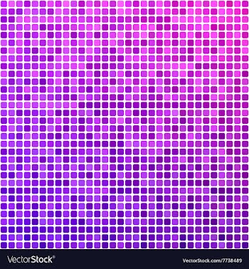 Pink and purple pixel mosaic background vector image