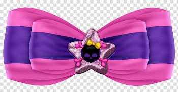 Pink and purple ribbon close-up transparent background PNG clipart