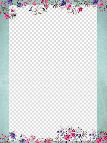 Pink and purple roses , Summer Poster, Summer fresh plant borders transparent background PNG clipart